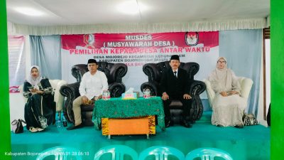 Sukisno Unggul Dalam Pilkades PAW Desa Mojorejo Kedungadem