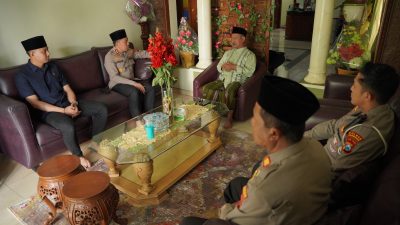 Bangun Sinergi Kamtibmas, Kapolres Bojonegoro Silaturahmi Dengan Tokoh Agama di Bulan Ramadhan