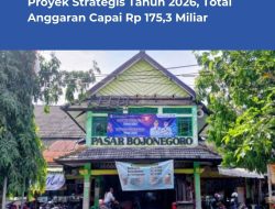 Ada 8 Proyek Strategis di Tahun 2026, Pemkab Bojonegoro Siapkan Anggaran Rp 175,3 Miliar