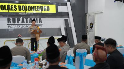 Kapolres Bojonegoro Silaturahmi Ramadan Bersama Dai dan Pendeta Kamtibmas