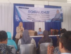 Melalui Sosialisasi,Sri Wahyuni Wakil Ketua IV DPRD Provinsi Jawa Timur Sapa Masyarakat Bojonegoro