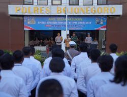 Siap Amankan Idul Fitri 1447 H, Polres Bojonegoro Gelar Apel Operasi Ketupat Semeru 2026 