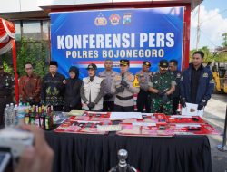 Bongkar Jaringan Peredaran Sabu dan Ganja, 13 Tersangka Diringkus Satreskoba Polres Bojonegoro 