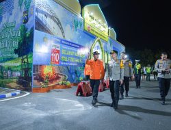 Pastikan Kesiapan Fasilitas, Kapolres Bojonegoro Cek  Pos Pelayanan Ops Ketupat Semeru 2026