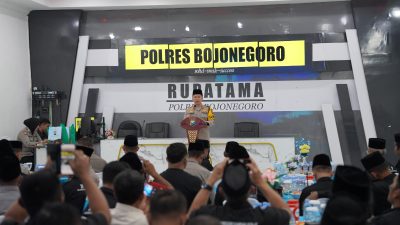 Silaturahmi Bareng BKP, Polres Bojonegoro Ajak Pesilat Jaga Kondusivitas Jelang Lebaran