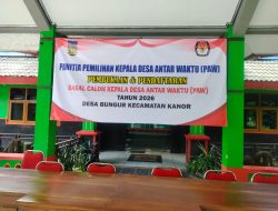H- 1 Penutupan Pendaftaran Pilkades PAW Desa Bungur Masih Sepi Peminat