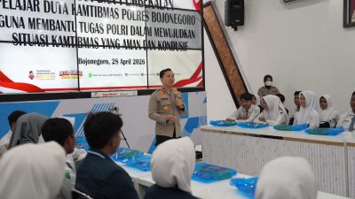 PDK 2026 Digelar, Polres Bojonegoro Dorong Pelajar Jadi Role Model Kamtibmas