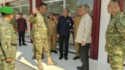Dandim Bojonegoro Sambut Kunjungan Wakil Panglima TNI dan Menkop RI di Ngampel