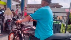 Ada Pemandangan Menarik di SPBU Sidorejo Kedungadem, Sepeda Motor Modifikasi Lalu Lalang Diduga Kuras Pertalite