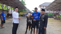 Polres Bojonegoro Salurkan Puluhan Hewan Kurban dan Paket Daging Pada Masyarakat