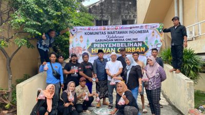 Hari Raya Idul Adha 1447 H, Komunitas Wartawan Indonesia (KWI) Sembelih Hewan Qurban dan Berbagi Sesama