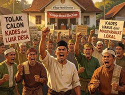 Panitia Pilkades PAW Desa Wotan Diprotes Warganya Saat Umumkan Hasil Pendaftaran