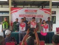 Panitia Pilkades PAW Desa Wotan Tetapkan Nomor Urut, Bakal Calon Nilai Tertinggi Memilih Mundur