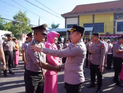 Puluhan Personel Polres Bojonegoro Naik Pangkat