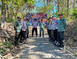 Cegah Karhutla, Polsek Malo dan Perhutani Berikan Edukasi Pada Warga Sekitar Hutan