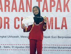 Murid MTs Muga Sumberrejo Raih Emas Kejuaraan Tapak Suci Rektor Cup UMLA 2026