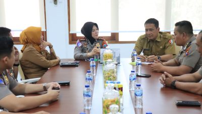 Jaga Kamtibmas dan Dukung Pembangunan Daerah, Kapolres Baru Bojonegoro AKBP Yenni Diarty Temui Bupati