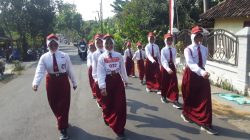 102 Regu Ramaikan Gerak Jalan Tingkat SDN/MI seKecamatan Temayang Bojonegoro 