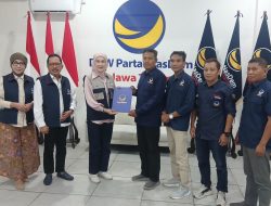Heli Suhardjono Dipercaya Nahkodai Ketua DPD Partai Nasdem Kabupaten Bojonegoro 