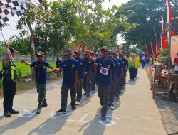 Semarak HUT Kemerdekaan RI ke 81, Pemerintah Kecamatan Balen Gelar Lomba Gerak Jalan Tingkat Kecamatan 