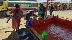 TNI Hadir di Tengah Kekeringan, Kodim Bojonegoro Salurkan Ribuan Liter Air Bersih untuk Warga