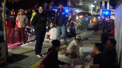 Patroli Cipkon Malam Akir Pekan, Polres Bojonegoro Tertibkan 26 Motor Tak Sesuai Spektek