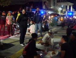 Patroli Cipkon Malam Akir Pekan, Polres Bojonegoro Tertibkan 26 Motor Tak Sesuai Spektek