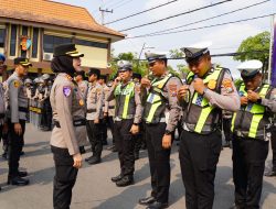 Apel Kesiapsiagaan, Kapolres Bojonegoro Cek Personel hingga Sarpras 