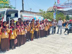Hari Terakhir Pramuka di Bumi Perkemahan Desa Kayulemah, Partai Gerindra Kembali Droping Air Bersih Sebanyak 5 Ribu Liter 