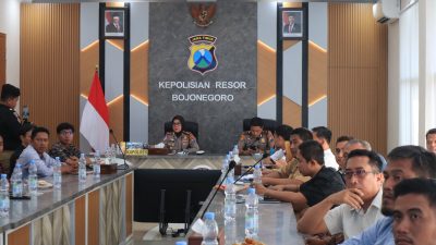 Perketat Pengawasan Distribusi BBM, Polres Bojonegoro Gelar Audiensi Dengan Pengelola SPBU