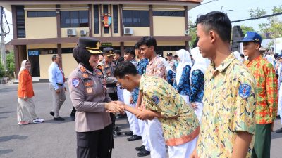 Ciptakan Lingkungan Pendidikan Nyaman, Polres Bojonegoro Bentuk Satgas Polisi Jogo Sekolah